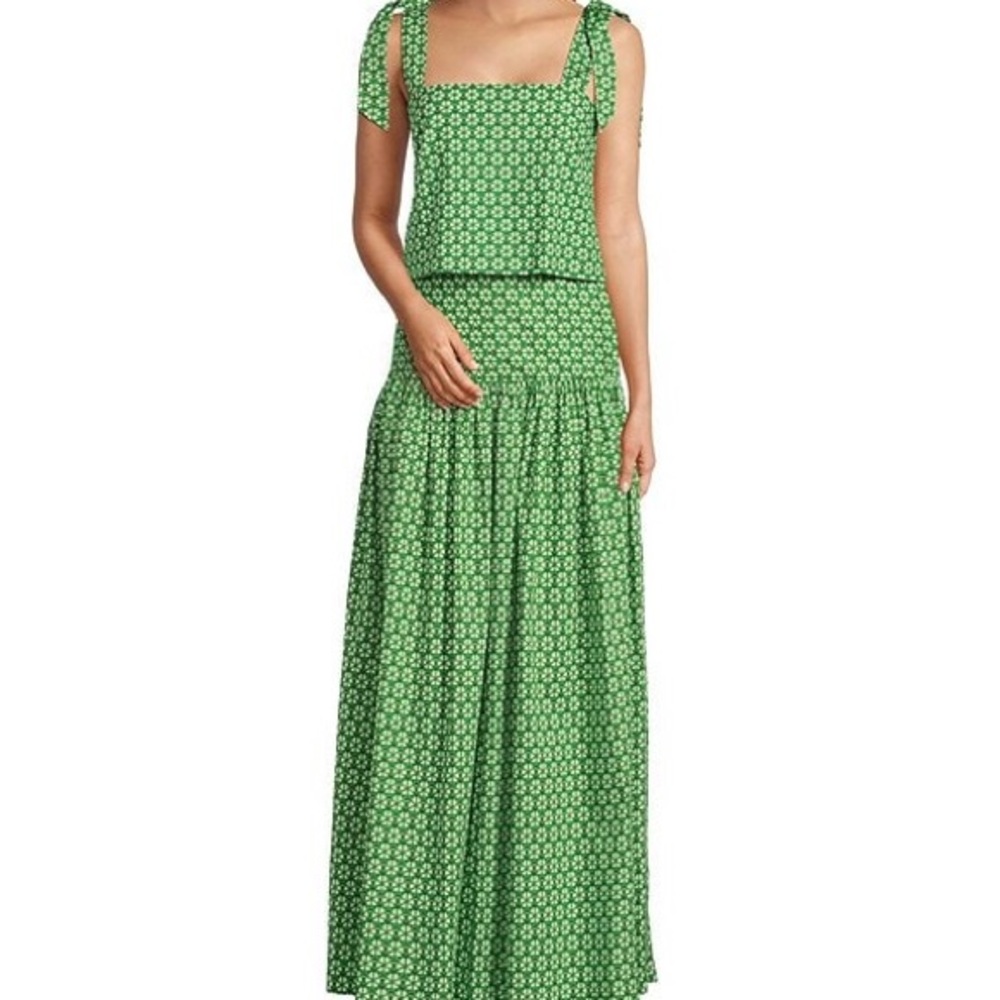 Antonio Melanix Style by Simkins Charlotte Printed Poplin Top & Skirt Set